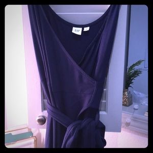 Gap dress Navy Blue wrap style
